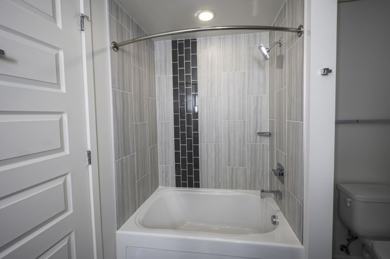 Bathroom Remodel Featuring New Tub